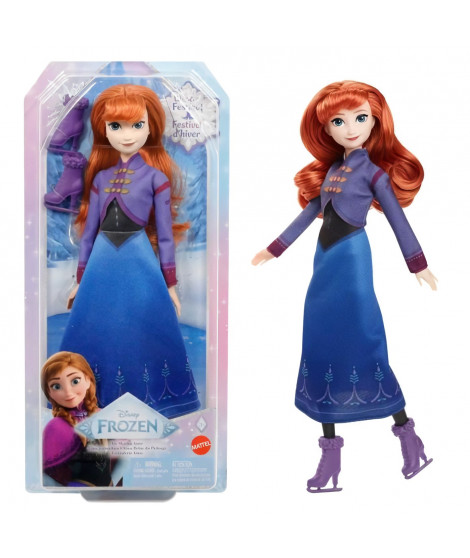 DISNEY Anna Poupée Patinage-La Reine des Neiges : Le Festival de l'hiver - Disney Frozen - JBG54