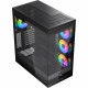 Boîtier PC - XIGMATEK - META - Moyen tour - E-ATX - Verre trempé - ARGB - Noir