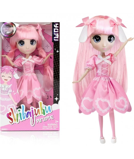 Grande Poupée Kawai style Japon 30 cm - Poupée Yumi - BANDAI - Licence Officielle Shibajuku Anime
