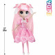 Grande Poupée Kawai style Japon 30 cm - Poupée Yumi - BANDAI - Licence Officielle Shibajuku Anime