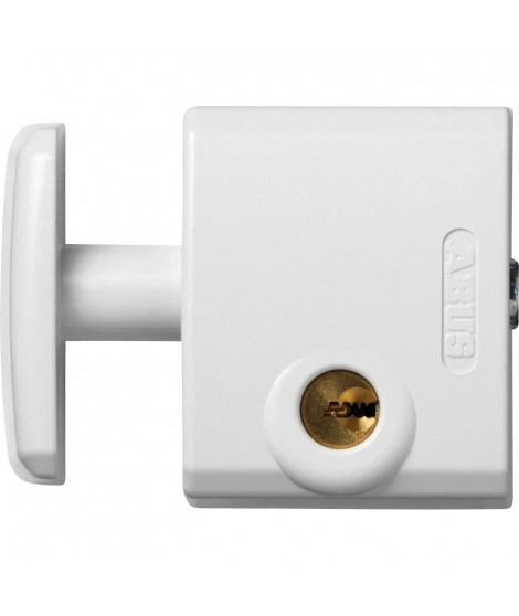 Verrou - ABUS - FTS3002 S KA AL0125 - Sécurité pour fenetres en alu, bois, plastique - Clé nécessaire uniquement pour l'ouver…