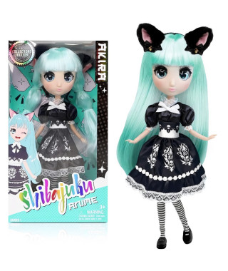 Grande Poupée Kawai style Japon 30 cm - Poupée Akira - BANDAI - Licence Officielle Shibajuku Anime