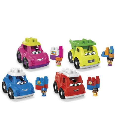 Mega Bloks - Lil' Véhicules First Builders (modele aléatoire) - Briques de construction - Des 12 mois - MEGA Bloks - CND62