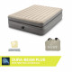 Matelas gonflable - INTEX - Prime Comfort - 2 personnes - 152 x 203 x 51 cm - Gris