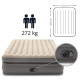 Matelas gonflable - INTEX - Prime Comfort - 2 personnes - 152 x 203 x 51 cm - Gris