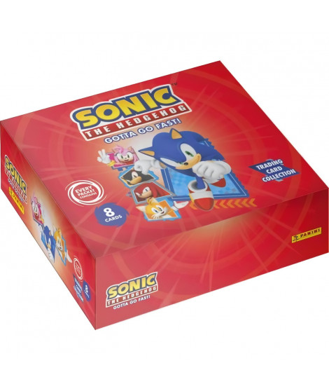 Boîte - PANINI - Sonic le hérisson Classic - 18 pochettes - 144 cartes