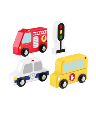 FISHER-PRICE Asst véhicules a pousse pack 5 - JCY32
