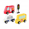 FISHER-PRICE Asst véhicules a pousse pack 5 - JCY32