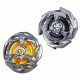 Beyblade X Dual Pack Gale Wyvern 3-60T et Sword Dran 3-80B, 2 toupies de compétition a rotation droite authentiques Takara To…