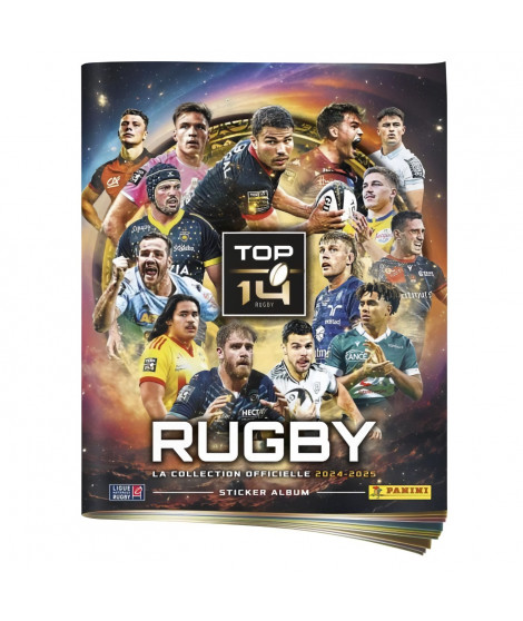 Starter Pack - PANINI - Rugby Top 14 2024-2025 - Album - 2 pochettes - 2 offertes
