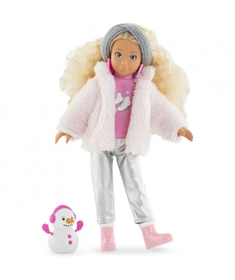 Poupée mannequin - COROLLE - Valentine a la Montagne - 28 cm - 4 accessoires - des 4 ans
