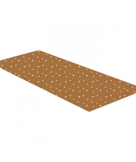 Matelas pliant - Tissu - 60x120 cm - Epaisseur 5cm - 2 volets - BOUBOU - DOMIVA