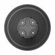ELHO Vibia Campana Pot de fleurs Rond 65 - Noir - Ø 65 x H 56 cm - extérieur - 100% recyclé