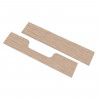 Kit d'évolution OLIVIA pour lit a barreaux - Compatible avec les chambres Duo et Trio PIA et NIKO - L140 x H27 x P2 cm - Chene
