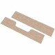 Kit d'évolution OLIVIA pour lit a barreaux - Compatible avec les chambres Duo et Trio PIA et NIKO - L140 x H27 x P2 cm - Chene