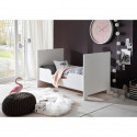 Kit d'évolution OLIVIA pour lit a barreaux - Compatible avec chambres Duo et Trio BERRY et NIKO - L140 x H27 x P2 cm - Blanc