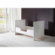 Kit d'évolution OLIVIA pour lit a barreaux - Compatible avec chambres Duo et Trio BERRY et NIKO - L140 x H27 x P2 cm - Blanc