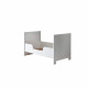 Kit d'évolution OLIVIA pour lit a barreaux - Compatible avec chambres Duo et Trio BERRY et NIKO - L140 x H27 x P2 cm - Blanc