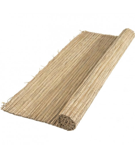 Canisse de carex naturel - 100% occultant - 1,5/3mm - 100x300cm - NATURE