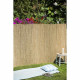 Canisse de carex naturel - 100% occultant - 1,5/3mm - 100x300cm - NATURE