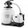 Filtre a sable Intex 26680 avec stérilisateur au sel QX2600 - 8m³/h - Pour piscines jusqu'a 32 m³