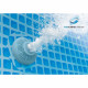 Filtre a sable Intex 26680 avec stérilisateur au sel QX2600 - 8m³/h - Pour piscines jusqu'a 32 m³