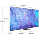 SAMSUNG - TV LED UHD 4K - TQ98Q80CATXXC