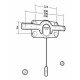 ERARD - Support mural fixe 044040