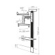 ERARD - Support mural fixe 048440