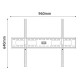 MBG FRANCE - Support mural fixe ELB60100-FIX