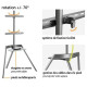 MBG FRANCE - Support mural fixe ART4265T