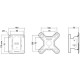 ERARD - Support mural inclinable 043210