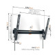 VOGEL'S - Support mural inclinable TVM3615