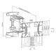 MBG FRANCE - Support mural orientable H3265-6A
