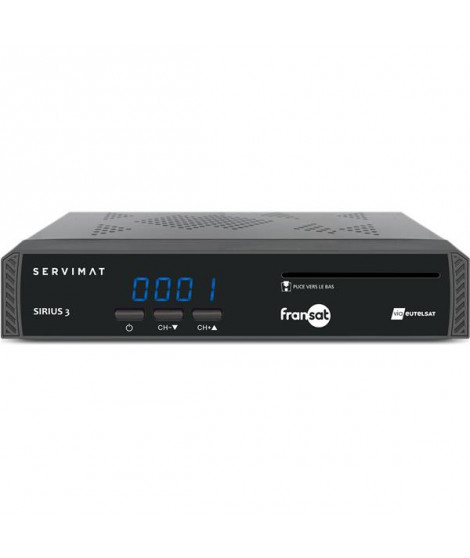 SERVIMAT - Démodulateur Satellite FRANSAT - SIRIUS3