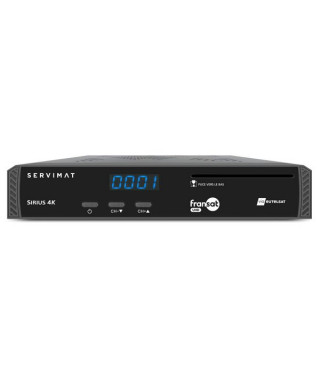 SERVIMAT - Démodulateur Satellite FRANSAT - SIRIUS4K
