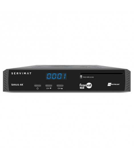 SERVIMAT - Démodulateur Satellite FRANSAT - SIRIUS4K