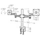 ERARD - Double support de bureau 011105