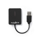 NEDIS - Lecteur de carte "All-in-One " USB 2.0
