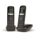 GIGASET - Téléphone résidentiel AS690DUONOIR