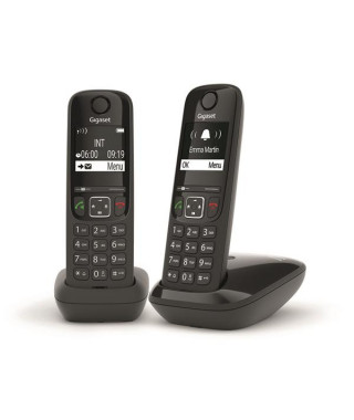 GIGASET - Téléphone résidentiel AS690DUONOIR