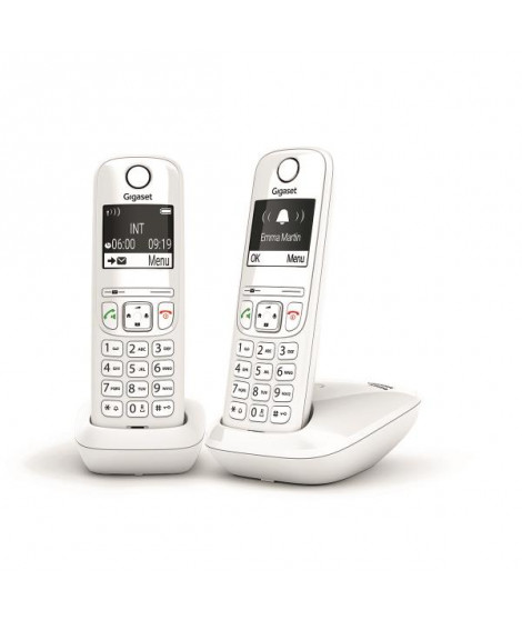 GIGASET - Téléphone résidentiel AS690DUOW
