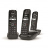 GIGASET - Téléphone résidentiel AS690TRIONOIR