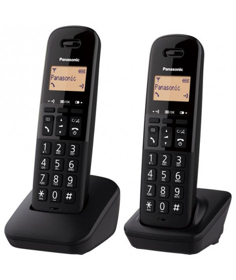 PANASONIC - Téléphone résidentiel KXTGB612FRB