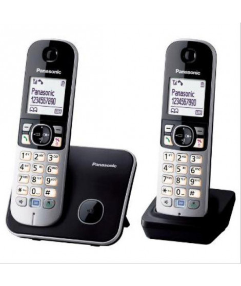 PANASONIC - Téléphone résidentiel KXTG6812