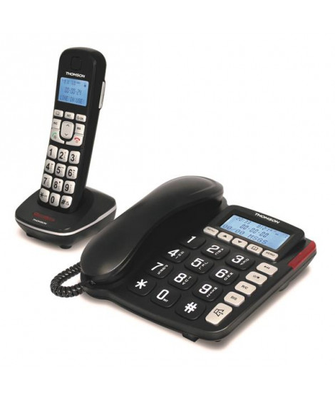 THOMSON - Téléphone filaire GMTH540DRBLK