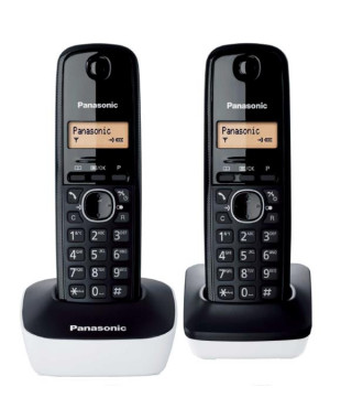 PANASONIC - Téléphone résidentiel KXTG1612W