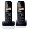 PANASONIC - Téléphone résidentiel KXTG1612W