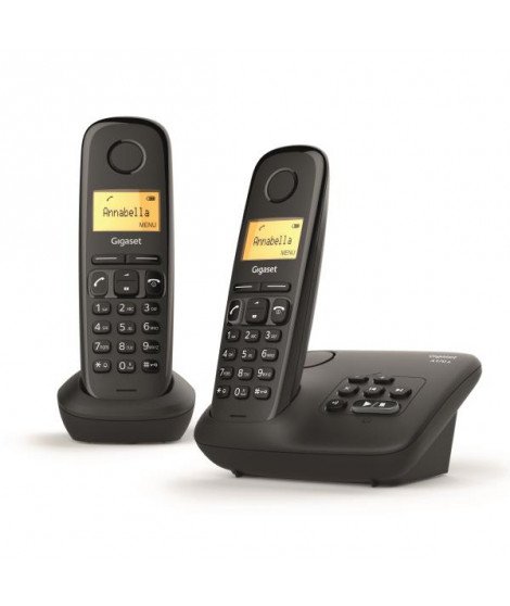 GIGASET - Téléphone résidentiel AL170ADUONOIR