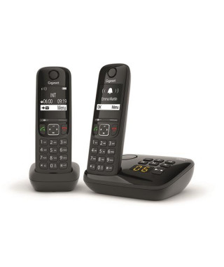 GIGASET - Téléphone résidentiel AS690ADUONOIR